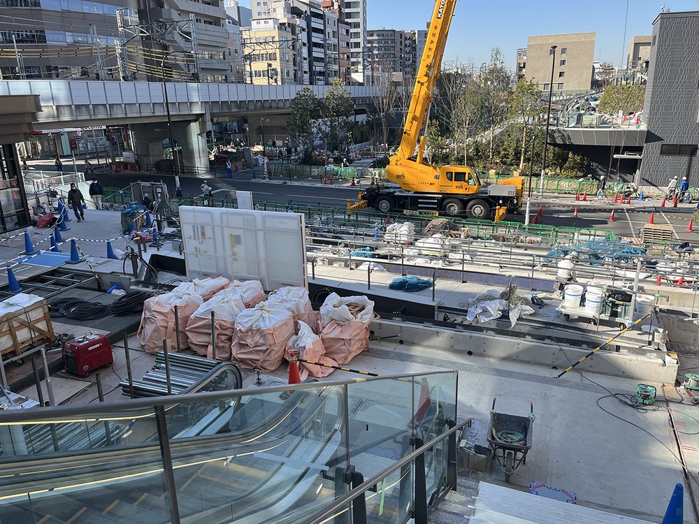 建設現場の様子